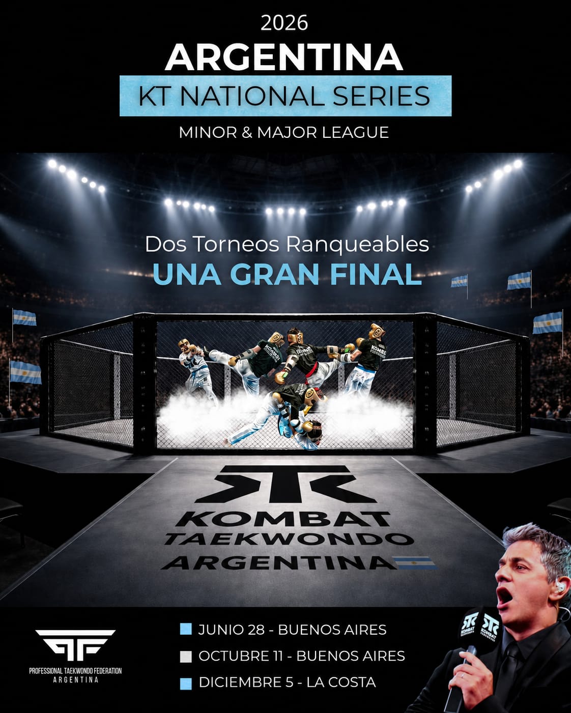 GRAN FINAL INTERNACIONAL DE KOMBAT TAEKWONDO ARGENTINA